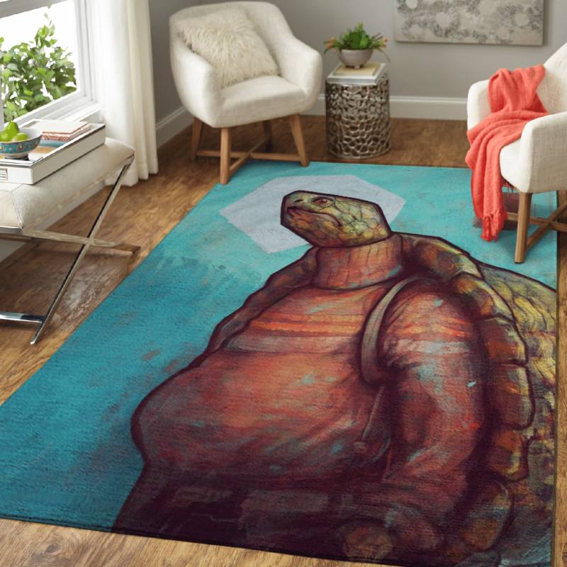 Turtle Neck Sweater – Animals Area Rug Carpet