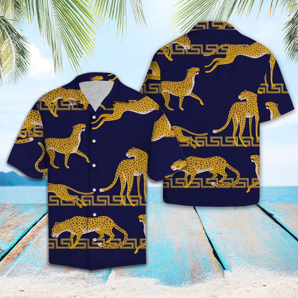 Awesome Leopard Hawaiian Shirt For Men, Hawaiian Shirt For Women, Aloha Shirt, Hawaii Shirt