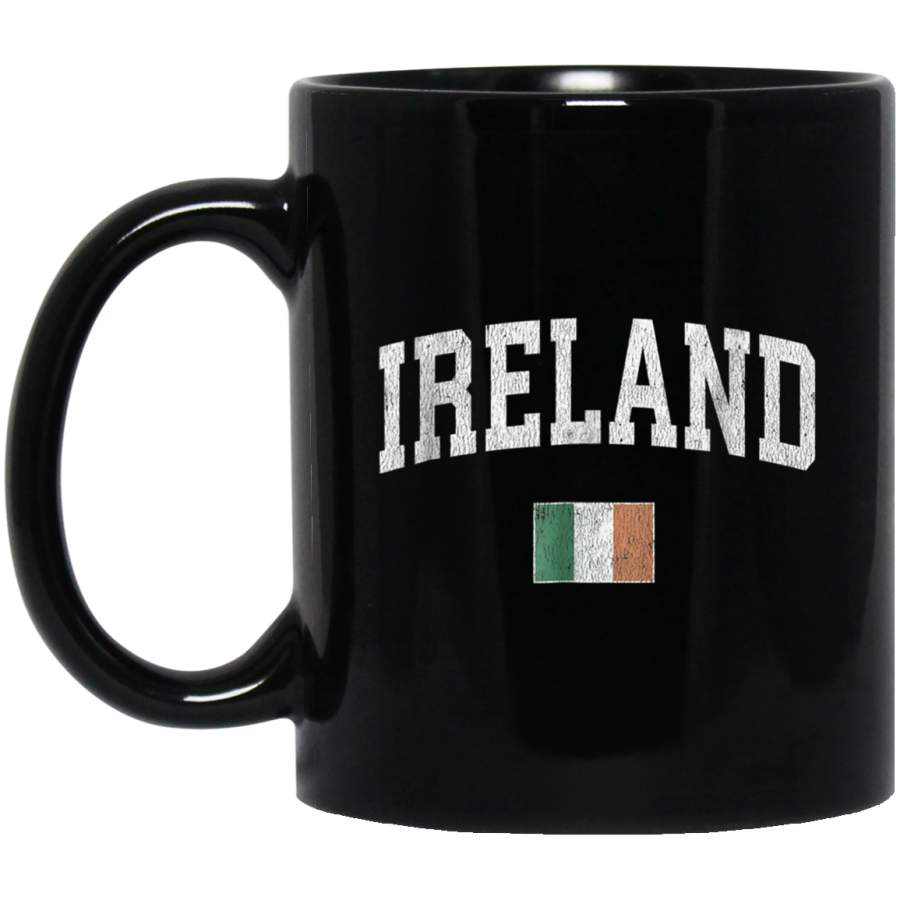 Ireland Mug Vintage Sports Design Irish Flag Mug