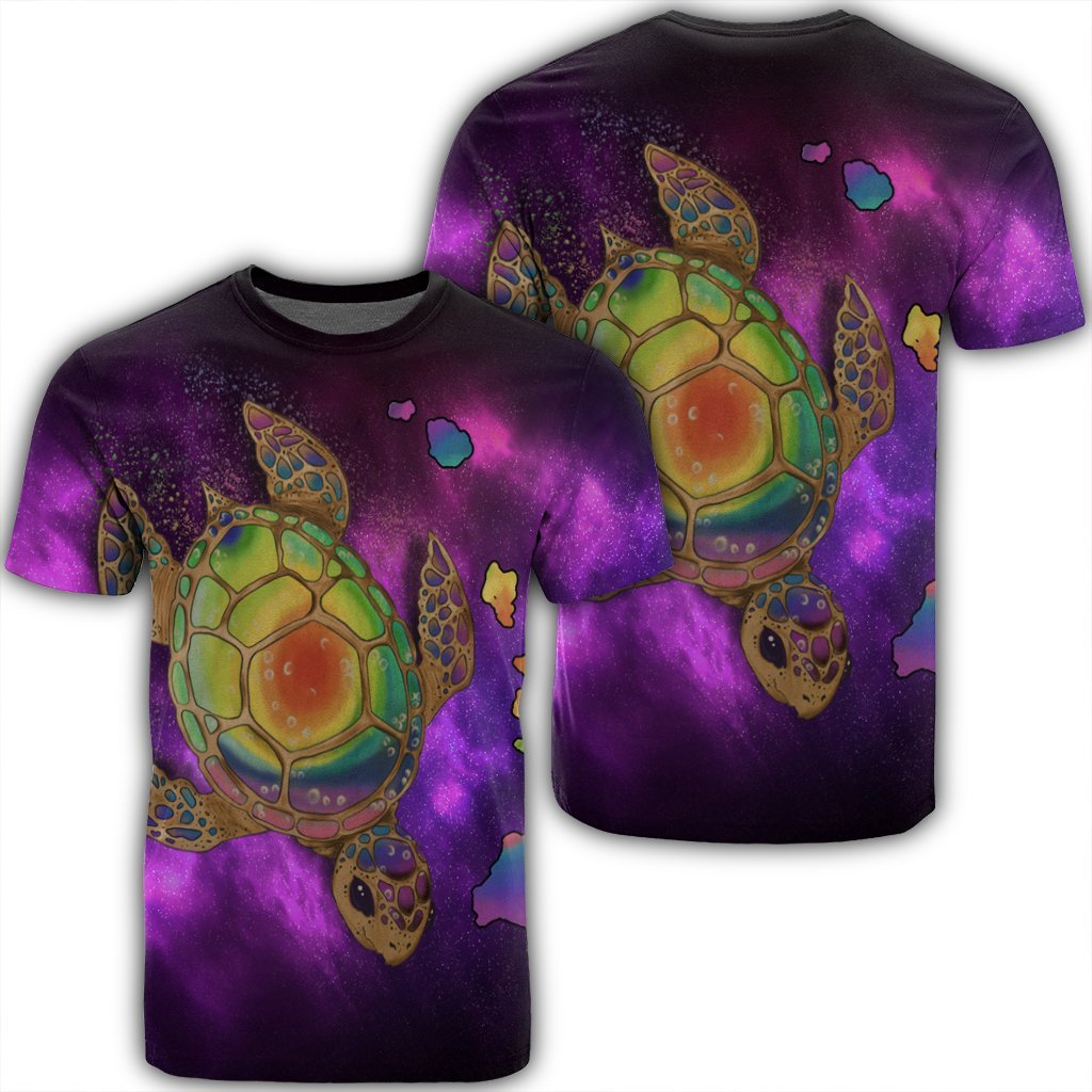 Hawaiian Map Turtle Galaxy Ah Purple Ha83189