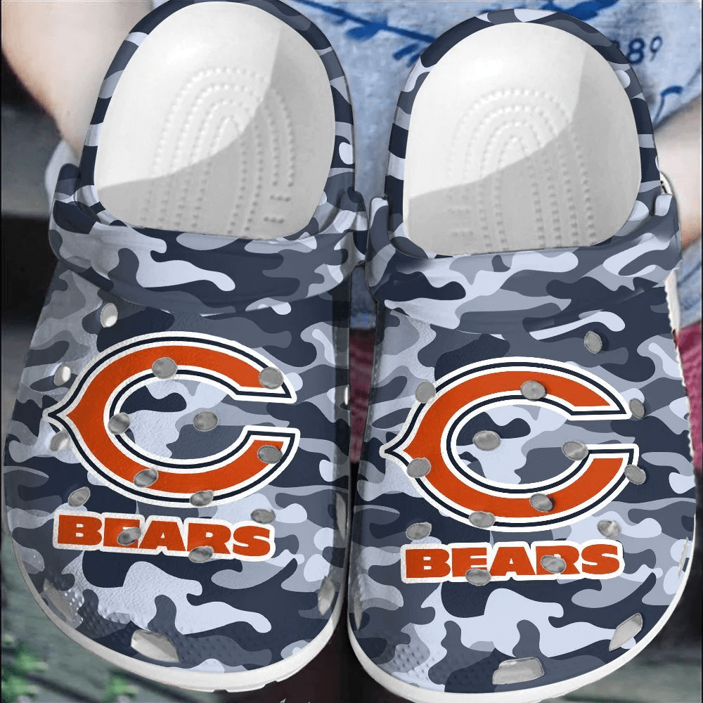 NFL Chicago Bears Football Crocband Shoes Crocss Clogs Comfortable For Men Women