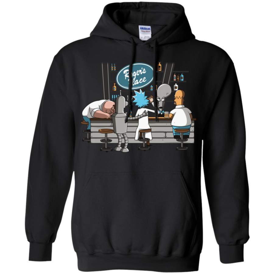 AGR Roger’s Place – Rick and Morty shirt Hoodie