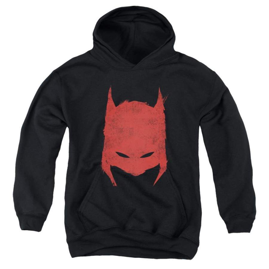 Batman – Hacked & Scratched Youth Pull Over Hoodie