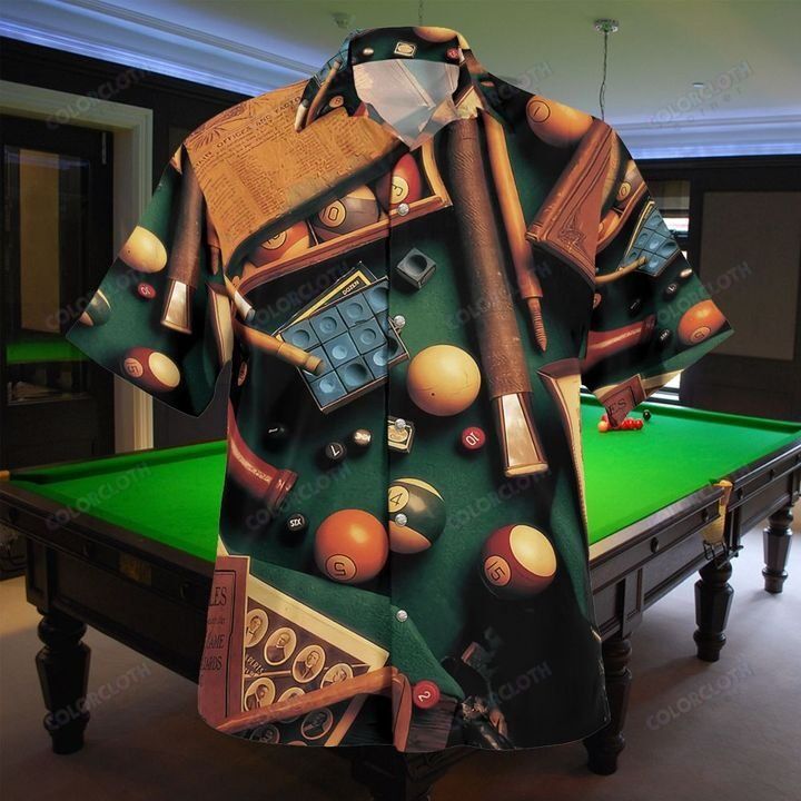 Billiard Pool Hawaiian Shirt Ha57095