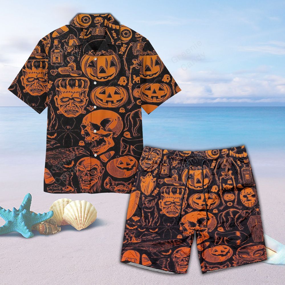 Hawaiian Shirt Beach Short Ha46948