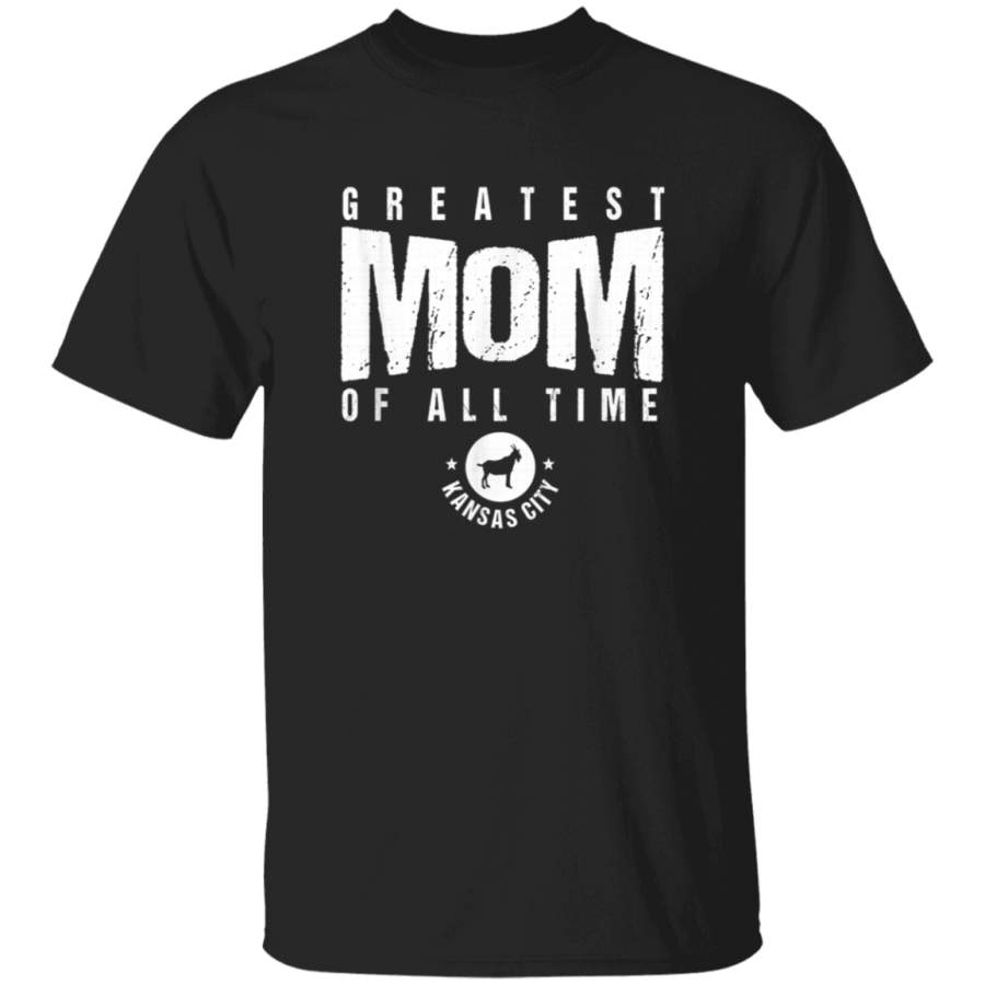 KC Kansas City Greatest Mom of All Time Kc Mother Goat Icon TShirt