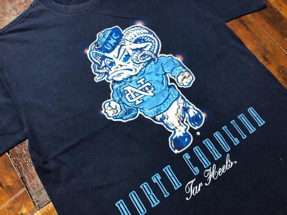 Vintage 90S North Carolina Tar Heels Shirt