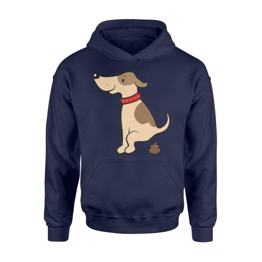 Dog Dog Poop Funny Puppy Dog Men Women Hoodie