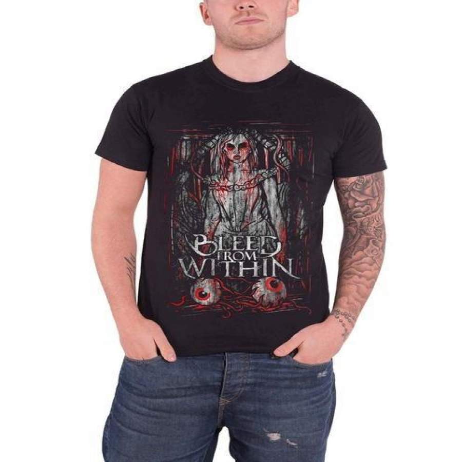 Bleed From Within Bride Mens Black T-Shirt