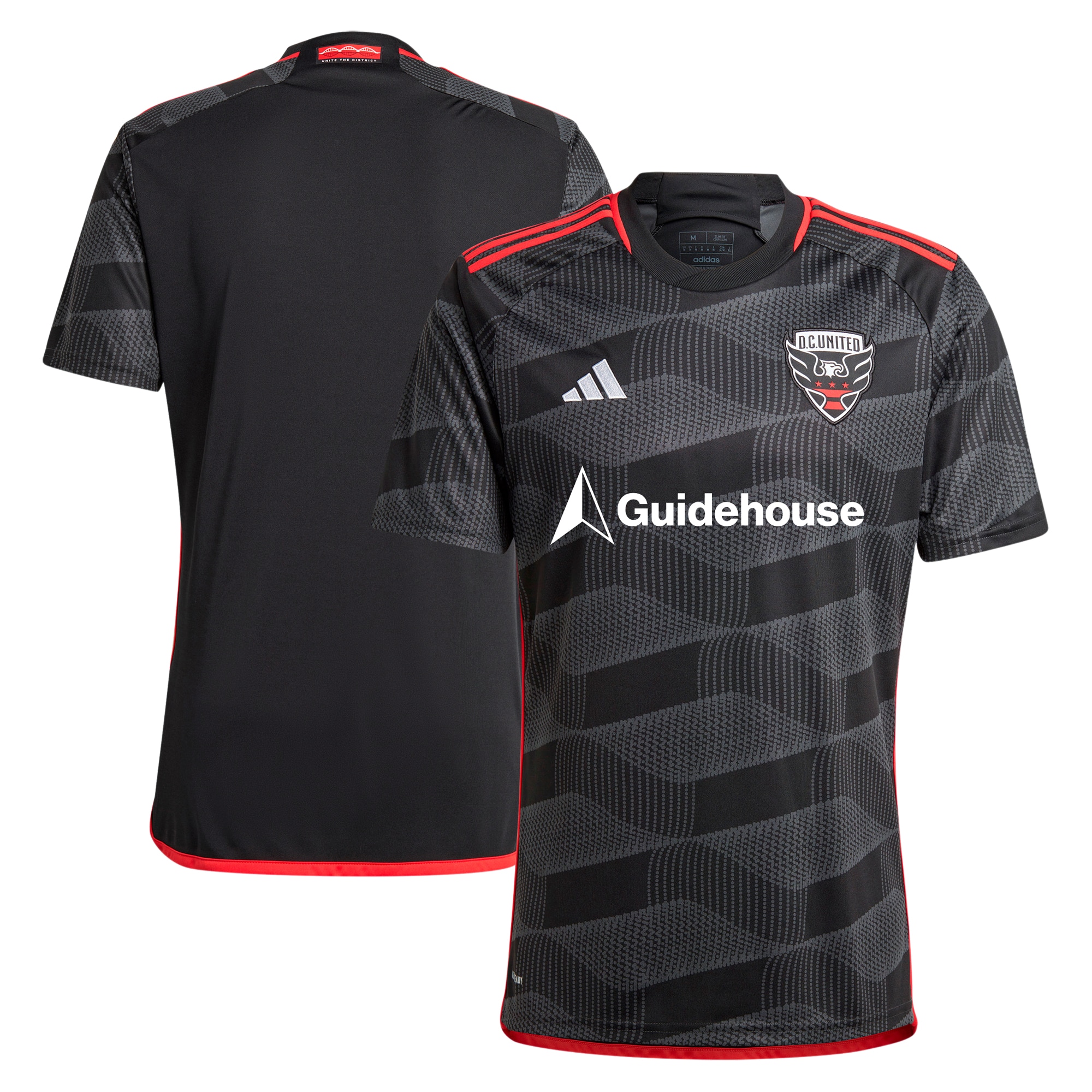 D.C. United 2024 The Icon Kit Replica Jersey  Black