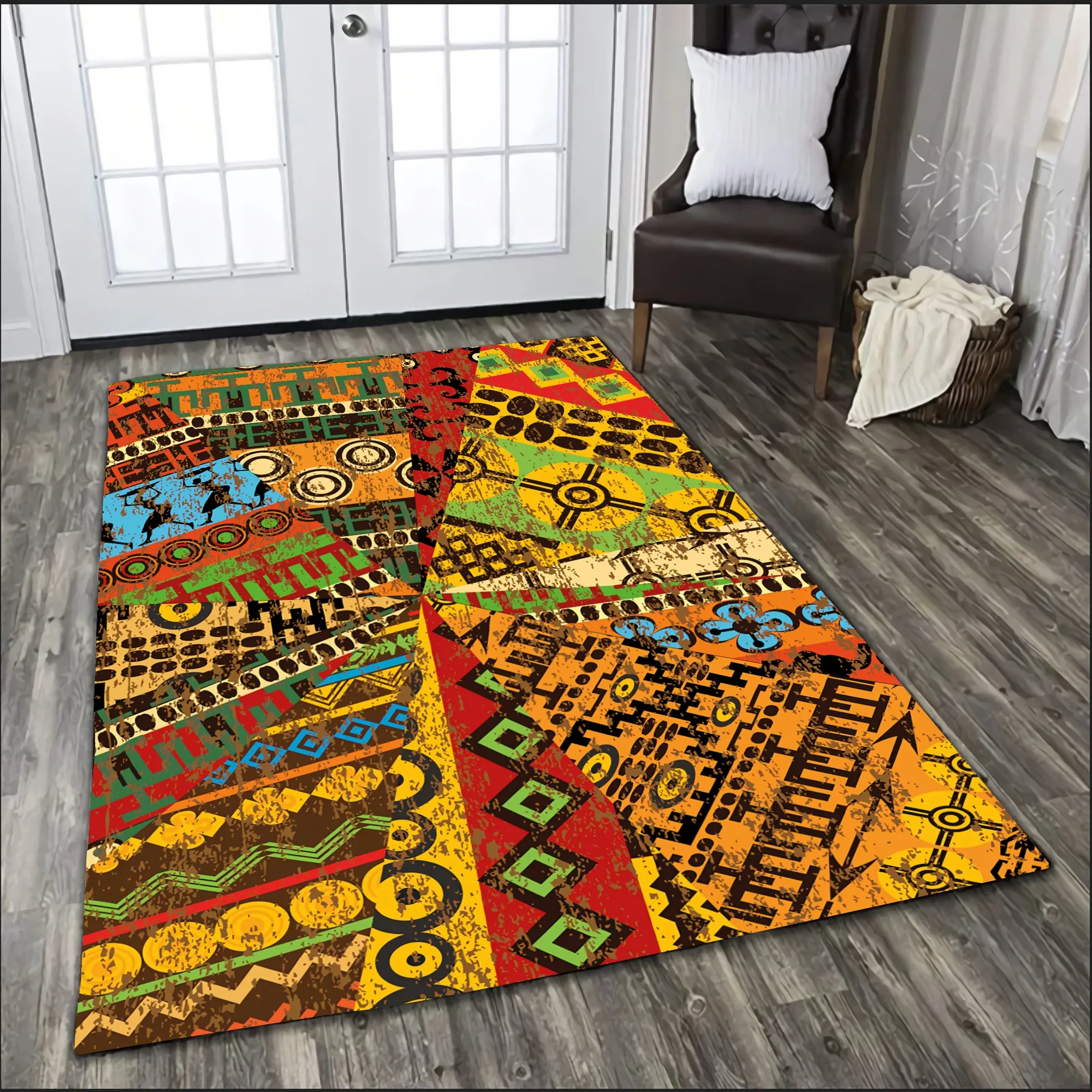 Africa African Culture Patterns Rug