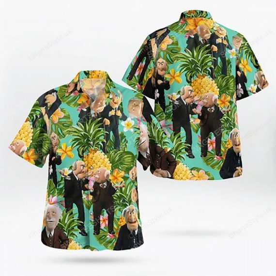 The Muppet Show Statler And Waldorf Hawaiian Shirt Aloha Beach Holiday Ha83109