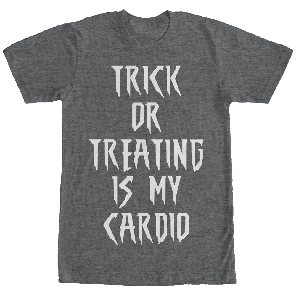 Chin Up Women’S Trick Or Treating Is My Cardio  Boyfriend Tee