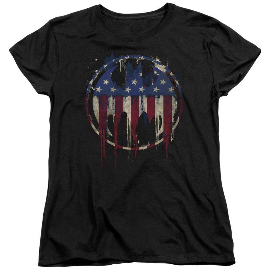 Batman – Bleeding Signal Short Sleeve Women’s Tee