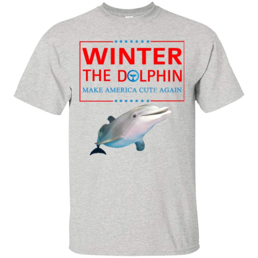 Winter the Dolphin for president shirts, hoodies