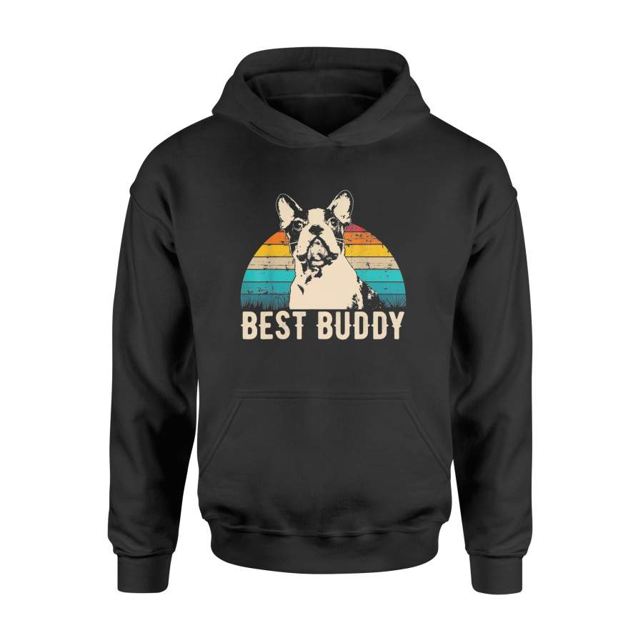 4th of July Retro Boston Terrier T-Shirt – Standard Hoodie