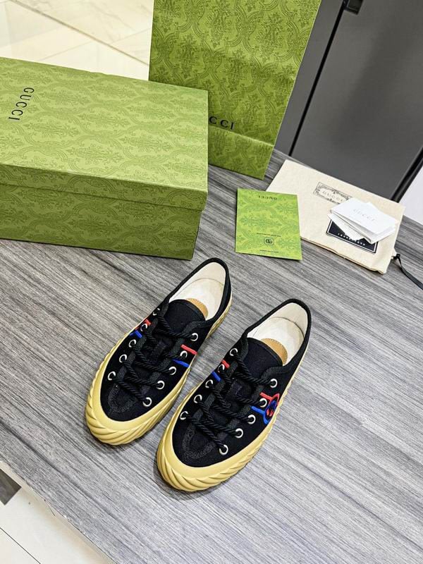 Gucci GG Interlocking Shoes Sneakers – Black PR-108280