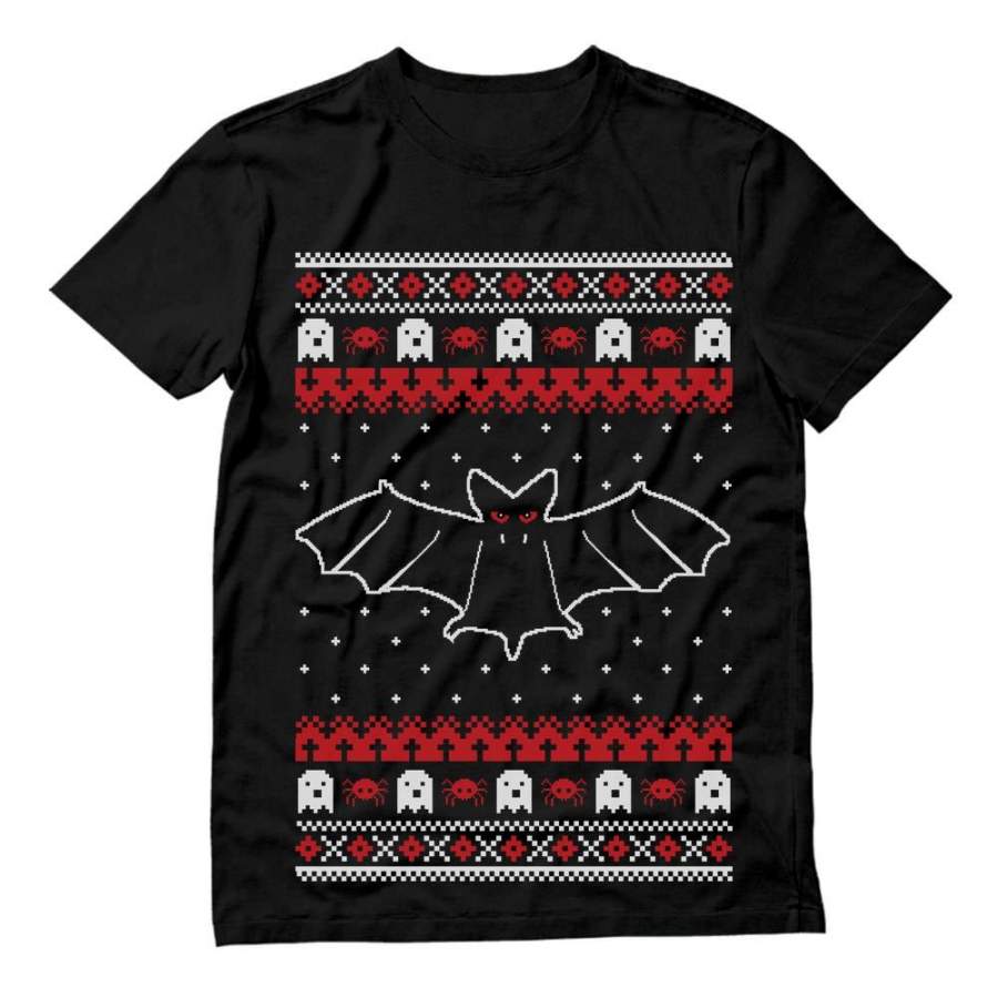 Bats Ugly Christmas Sweater T-Shirt