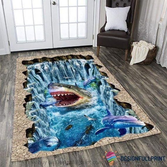 Shark Rectangular Rug Ln