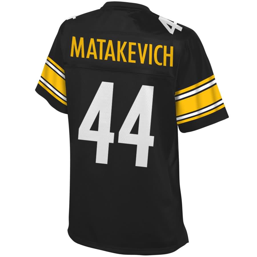 Tyler Matakevich Pittsburgh Steelers NFL Pro Line Womens Player Jersey – Black