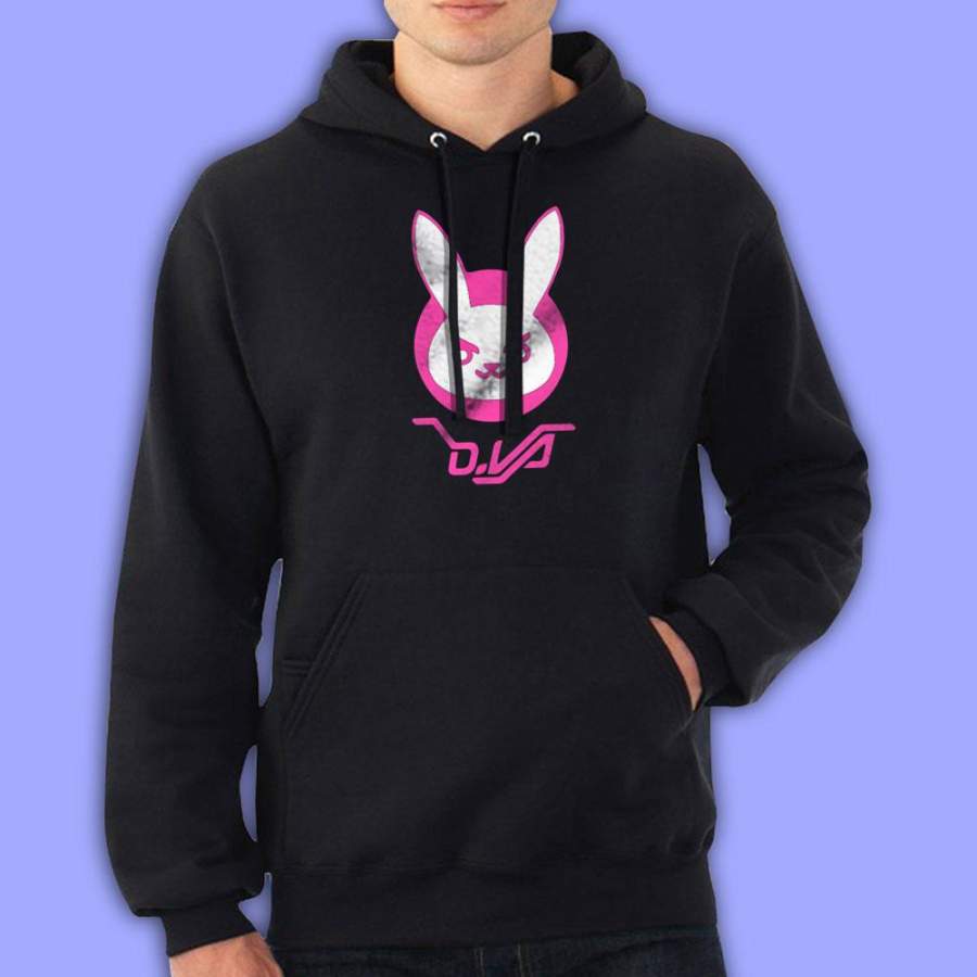 Overwatch D’Va Bunny Inspired Men’S Hoodie