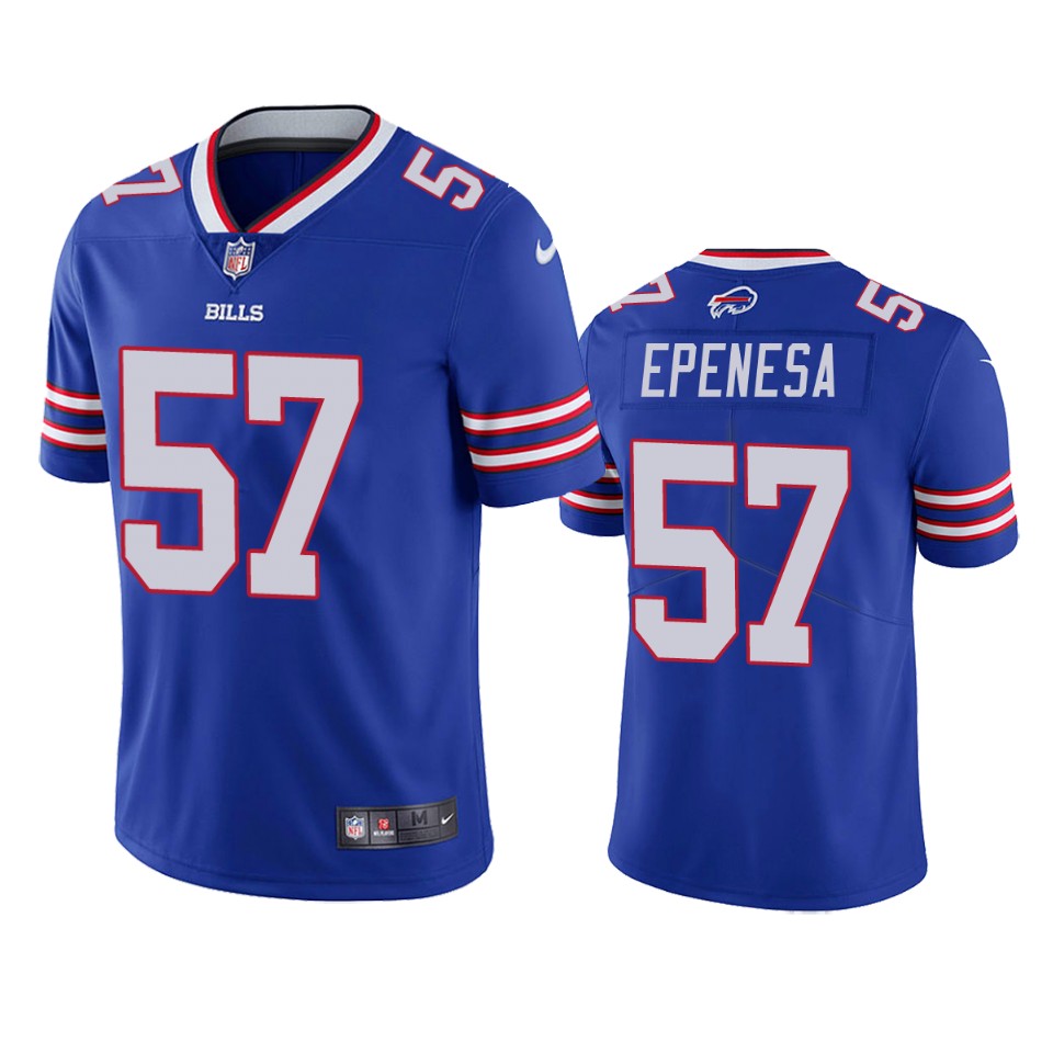 Buffalo Bills A.j. Epenesa Royal 2020 NFL Draft Vapor Limited Jersey