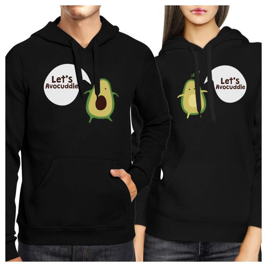 Let’s Avocuddle Couple Hoodies His And Hers Matching Holiday Gifts