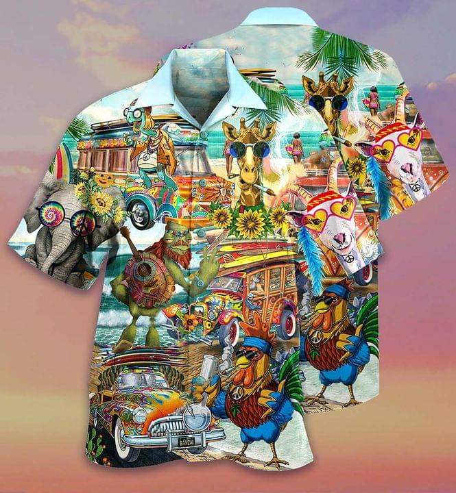 Hippie Hawaii Shirt Unisex Adult Ha97548