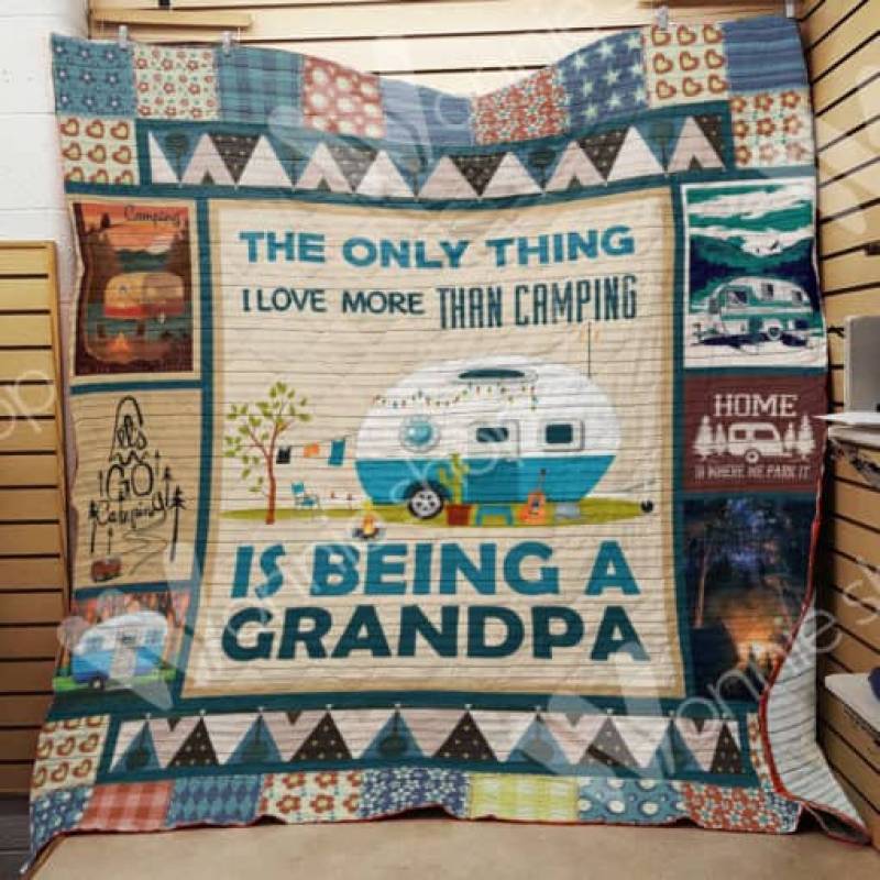 Camping Grandpa Blanket MY3102 82O41