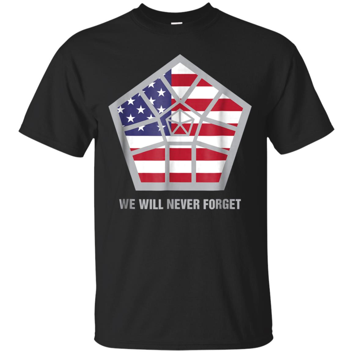 The Pentagon We Will Never Forget 9-11Th T-Shirt