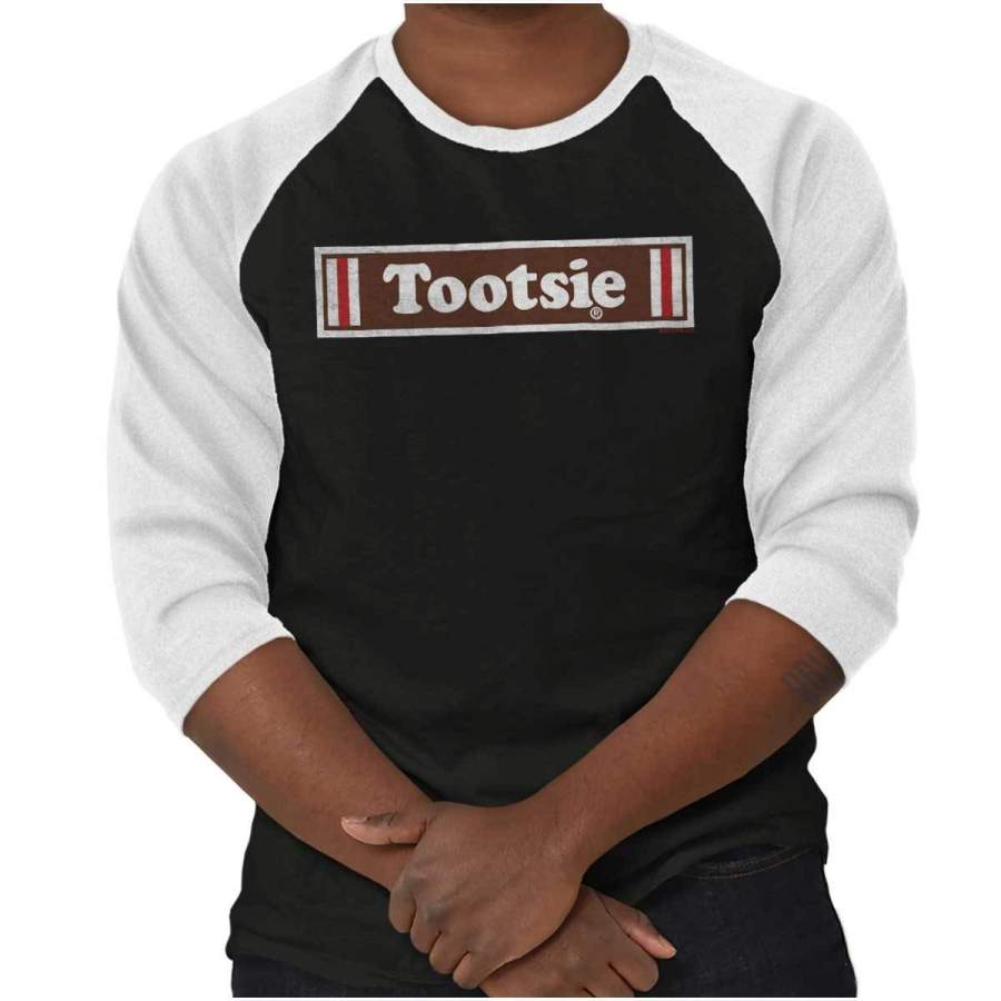 Vintage Tootsie Candy 3/4 Sleeve T-Shirt