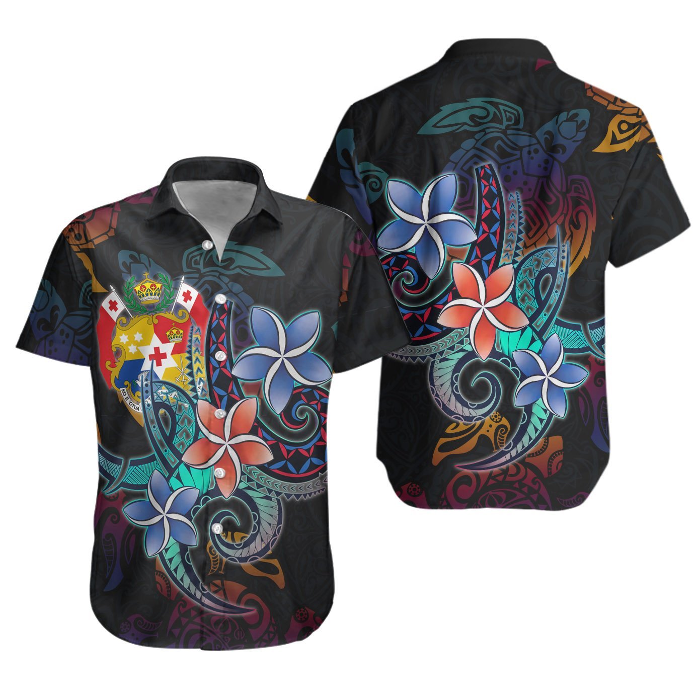 Tonga – Plumeria Flowers Style Hawaii Shirt For Hot Summer