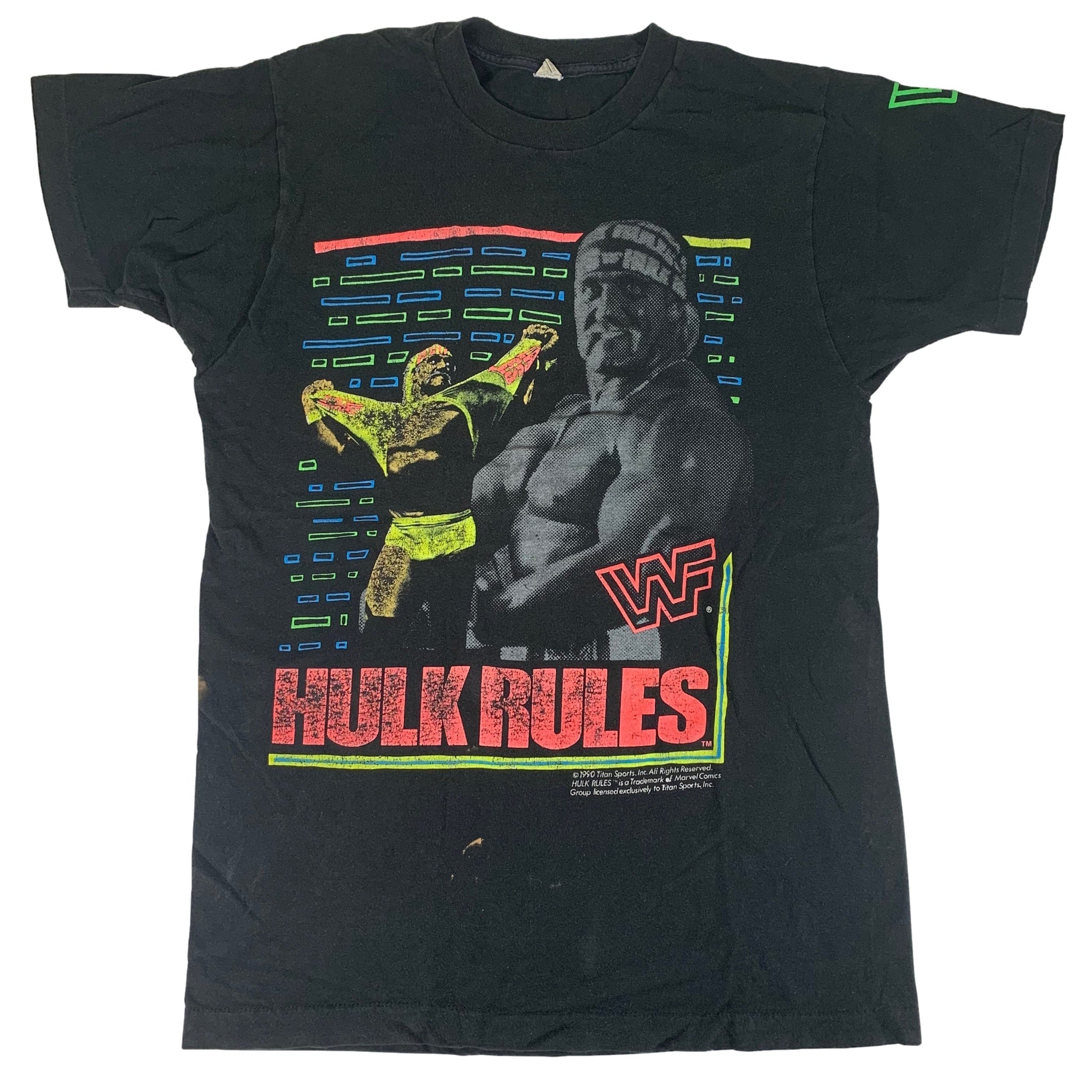 Vintage Hulk Hogan “Hulk Rules” T-Shirt