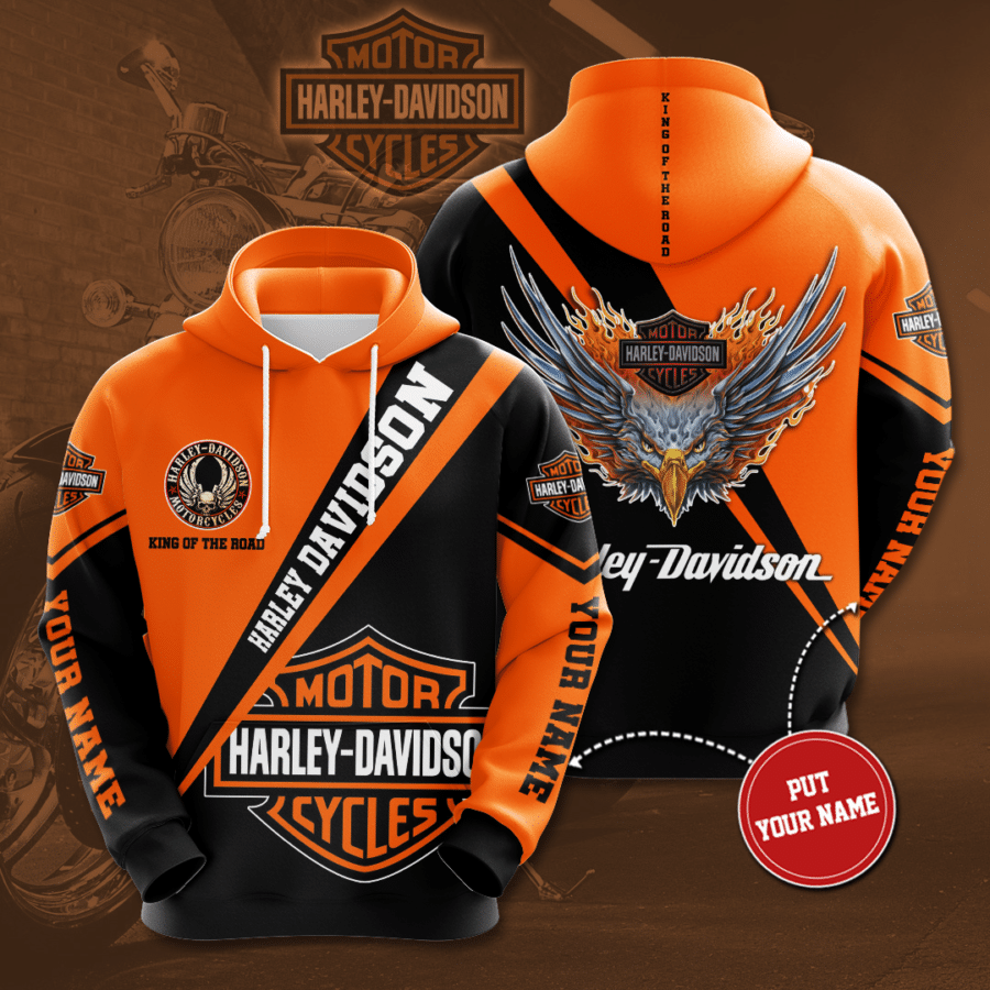 Personalized Harley Davidson No751 Custom Hoodie 3D – Varundayal Shop