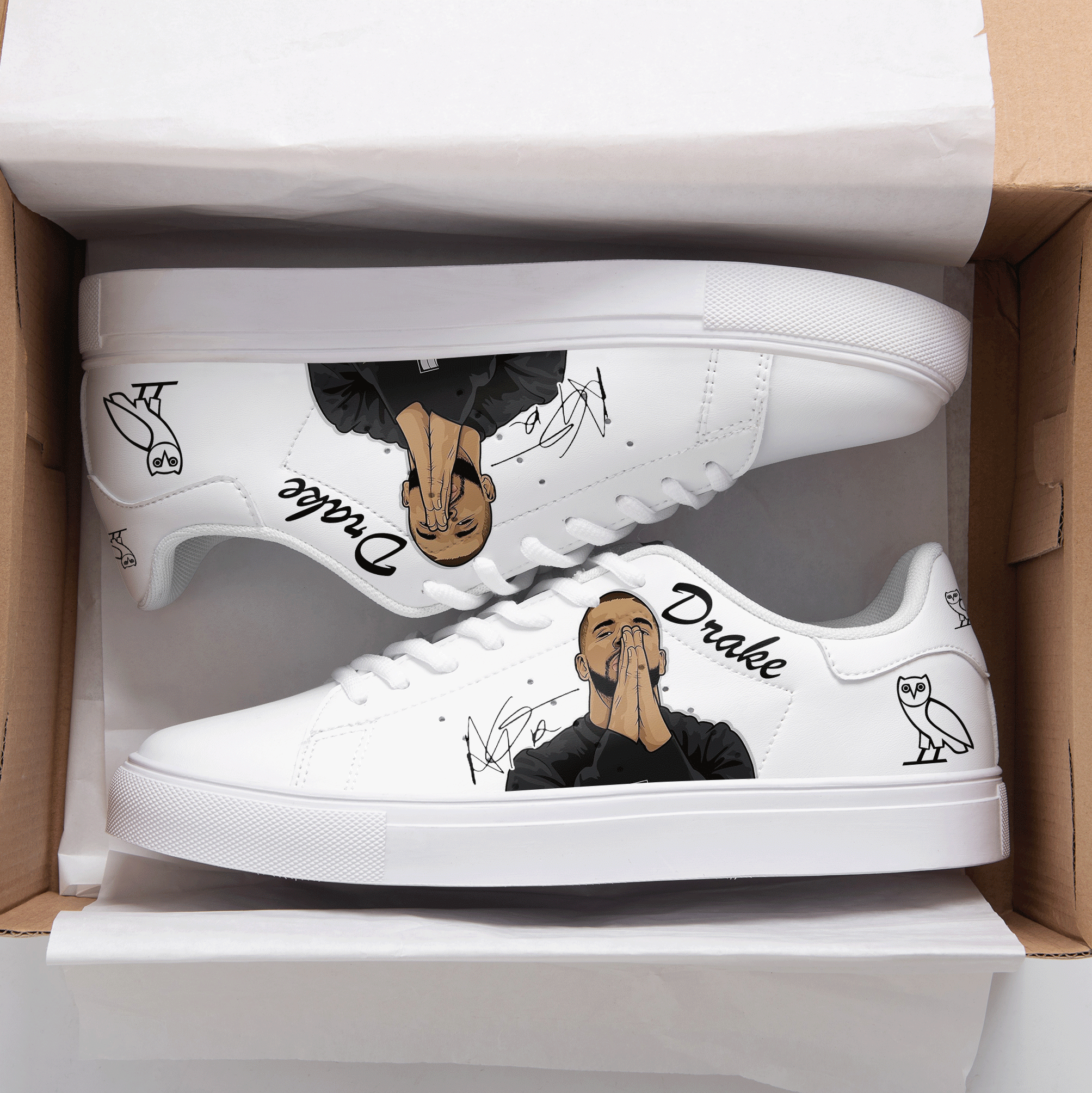 Drake Stan Smith Shoes Ver 2