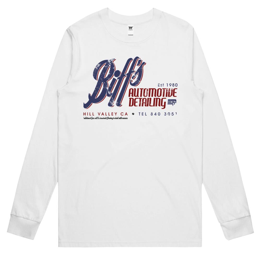 Biff’S Auto Detailing Long Sleeve T Shirts