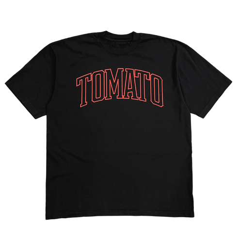 Tomato Arched Logo Tee Shirt Outfit  For Men  For Women