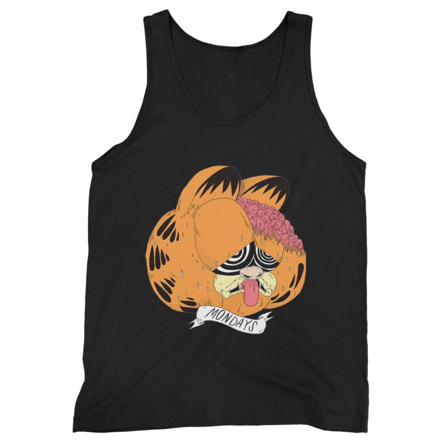 Garfield On Mondays Man’s Tank Top