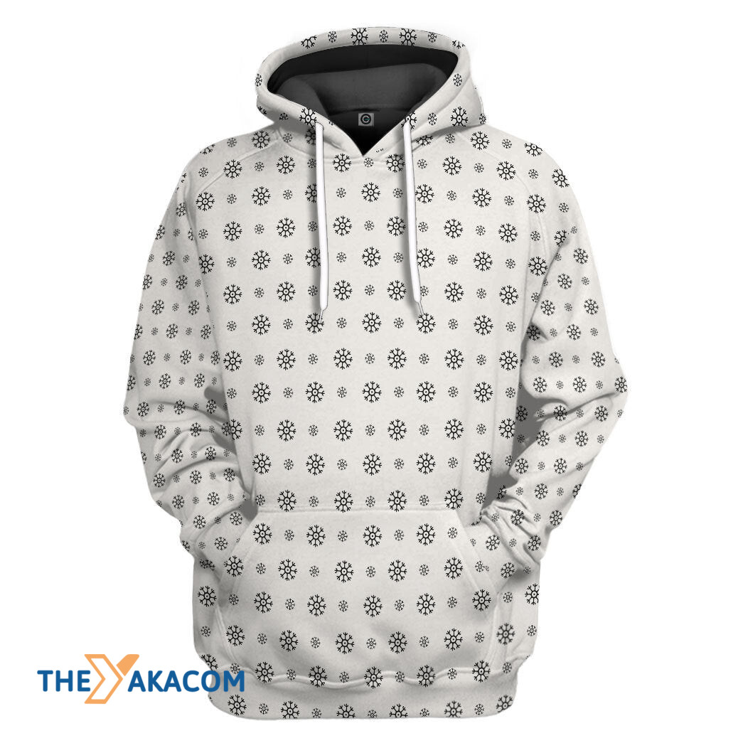 3D Sthings Eleven White Custom Hoodie T Apparel New Fashion