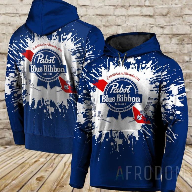 Pabst Blue Ribbon Unisex Hoodie For Men And Women