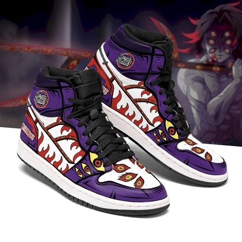 Kokushibou Demon Slayer Jd Sneakers Custom High-Top Jordan Shoes Jordan Sneaker