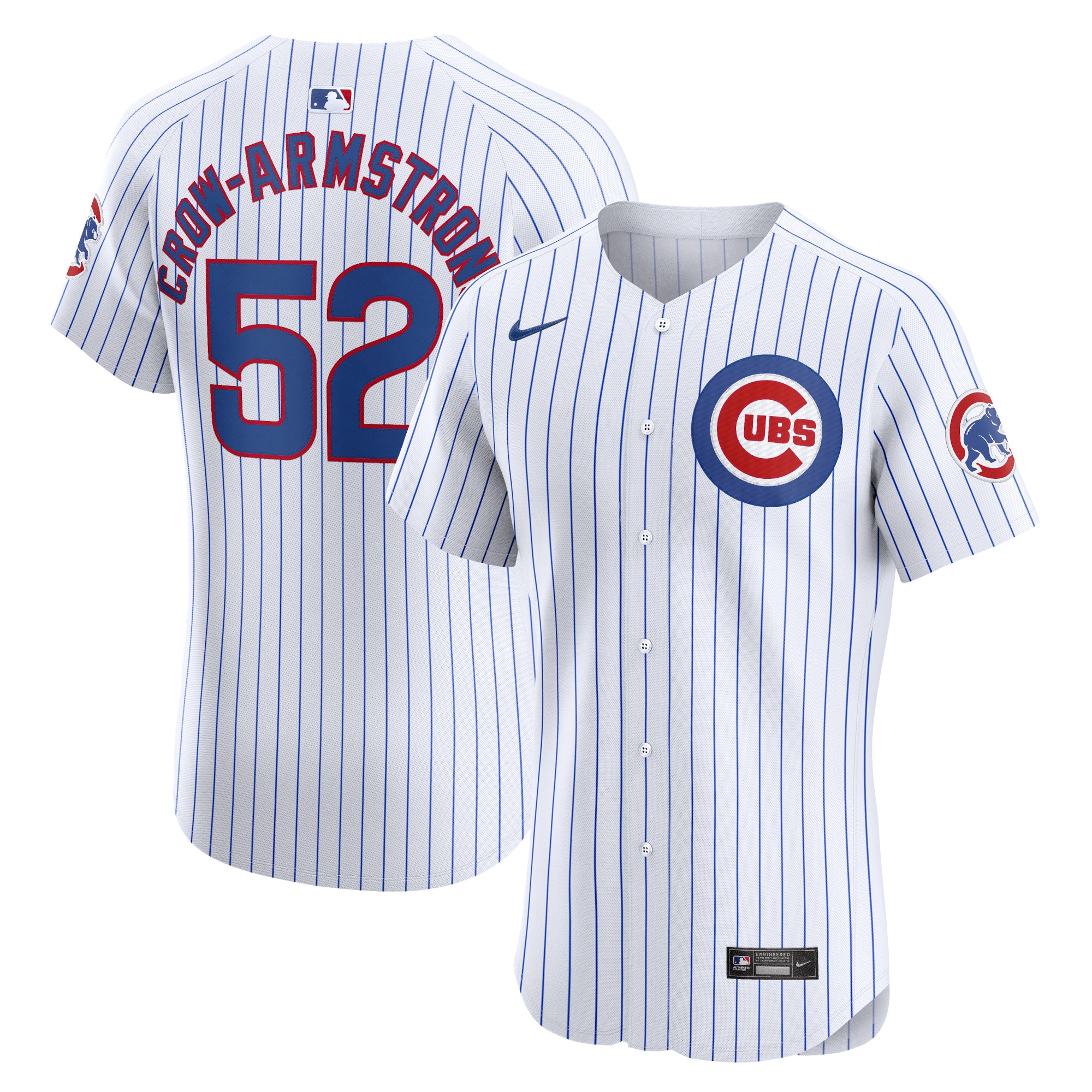 Pete Crow-Armstrong Chicago Cubs Home Elite Player Jersey – White