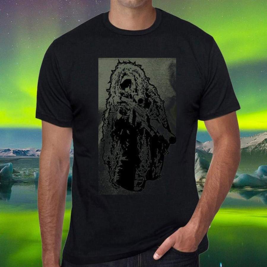Scout SNIPER Scharfsch??tze Bundeswehr US Army Ghillie Suits Tar – T Shirt