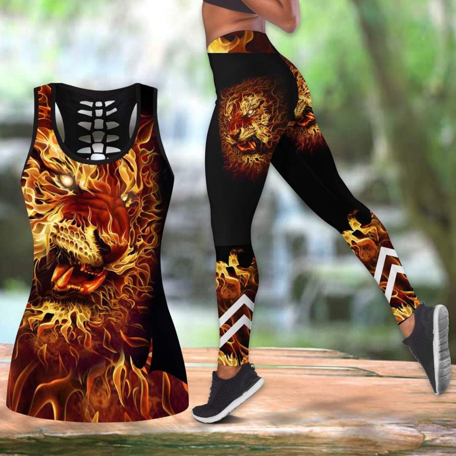 Tiger Women Tank Top & Leggings 08