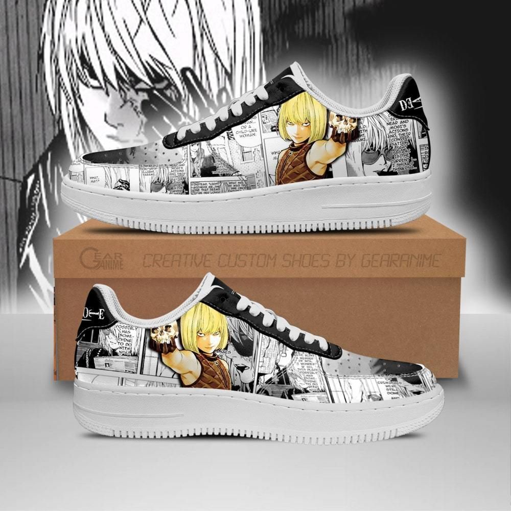 Mello Death Note Idea Air Force Shoes Sneakers Custom Anime