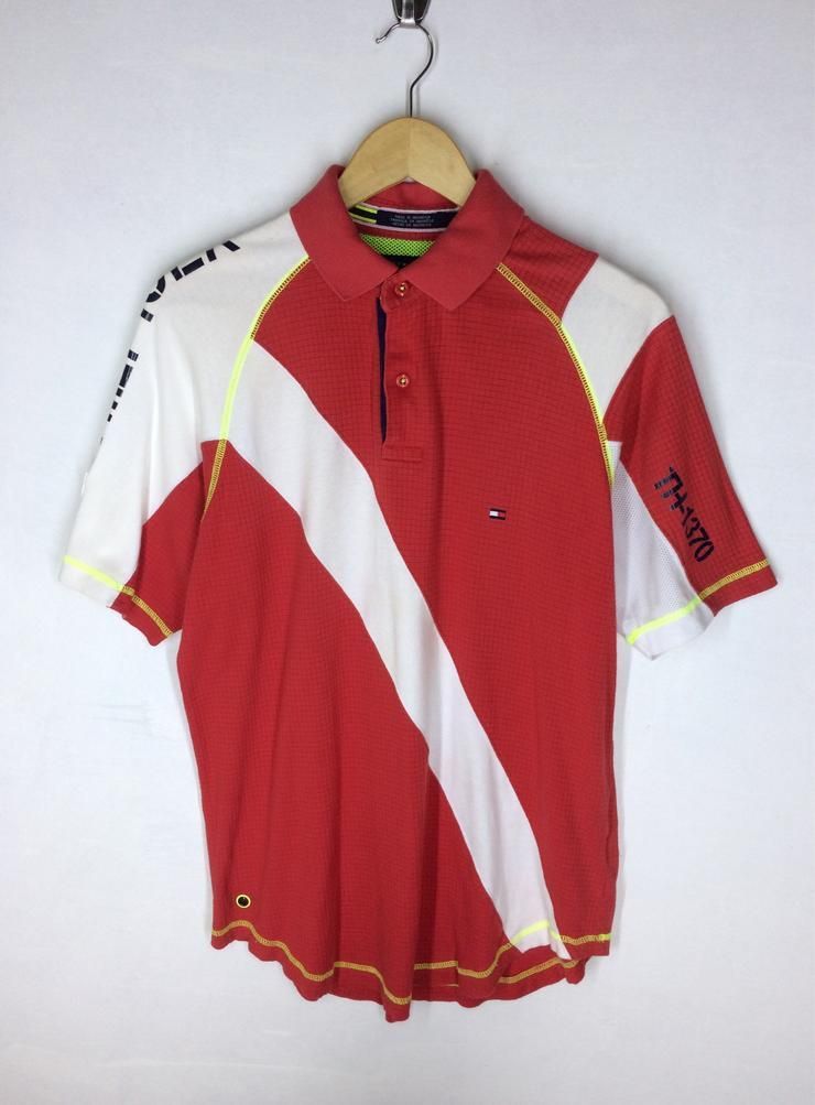 Rare Design Tommy Hilfiger Logo Diving Polos Shirt