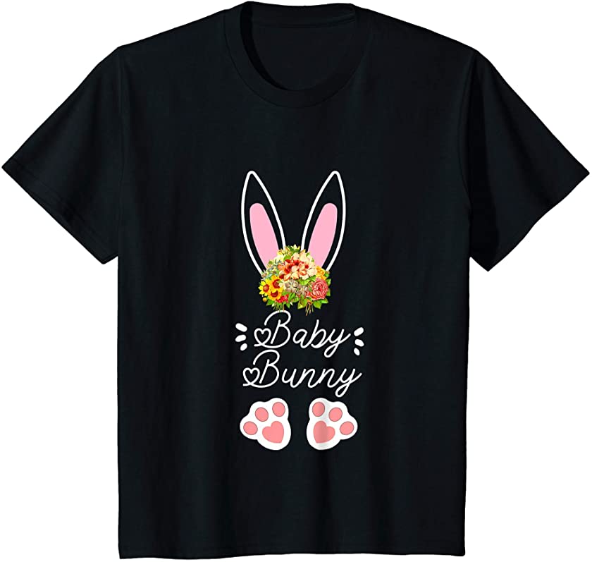 Kids I’m The Baby Bunny Matching Family Easter Party hunting T-Shirt