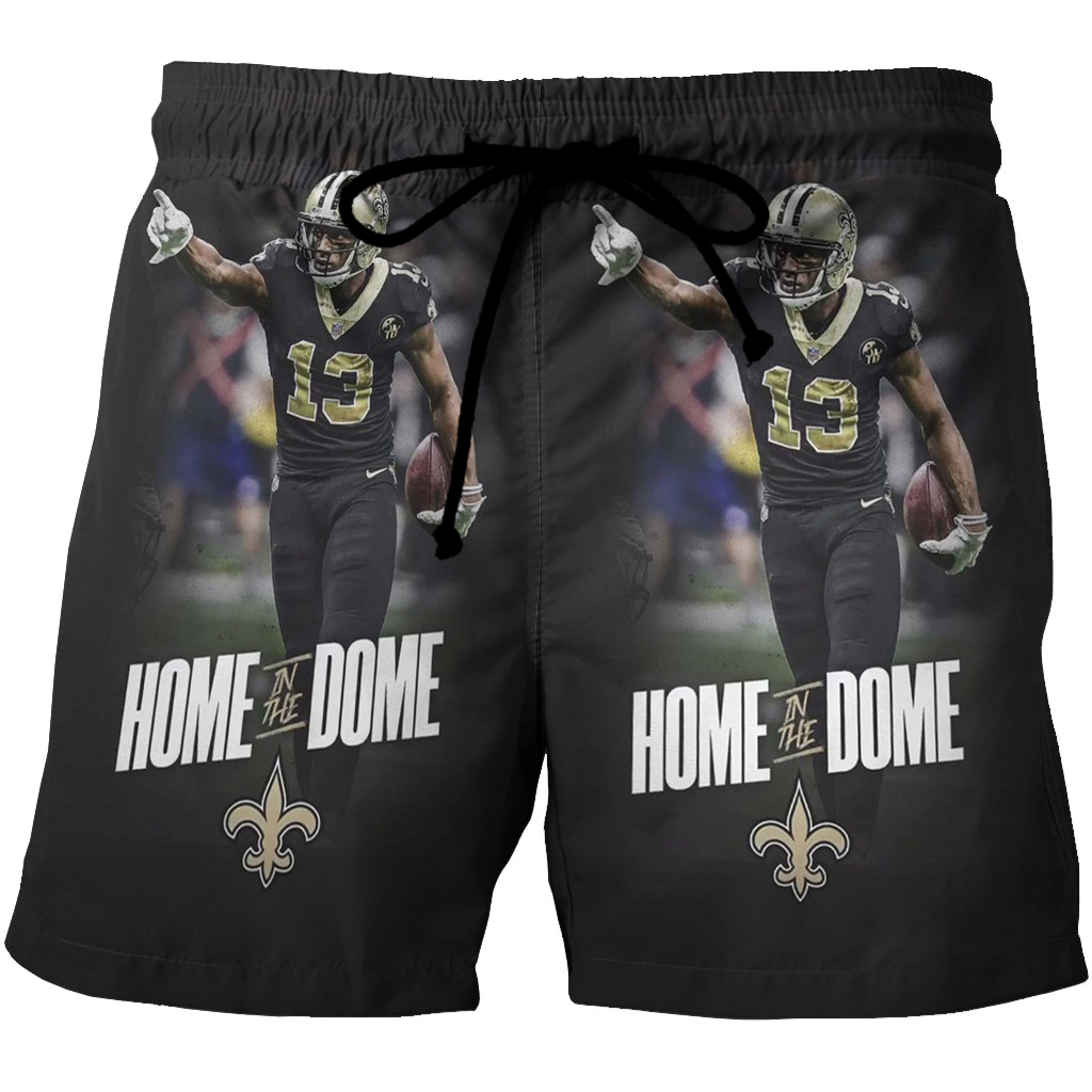 New Orleans Saints Michael Thomas2 3D All Over Print Summer Beach Hawaiian Short