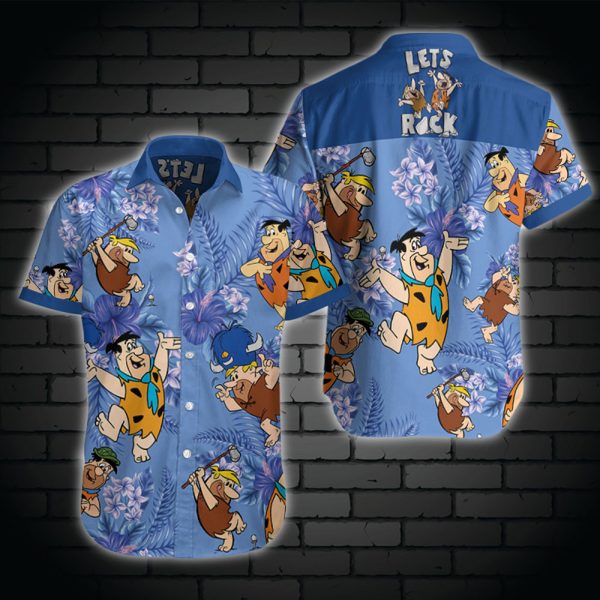 The Flintstones Hawaii Shirt Summer Beach Clothing Clothes For Men Women Nd Ha39566