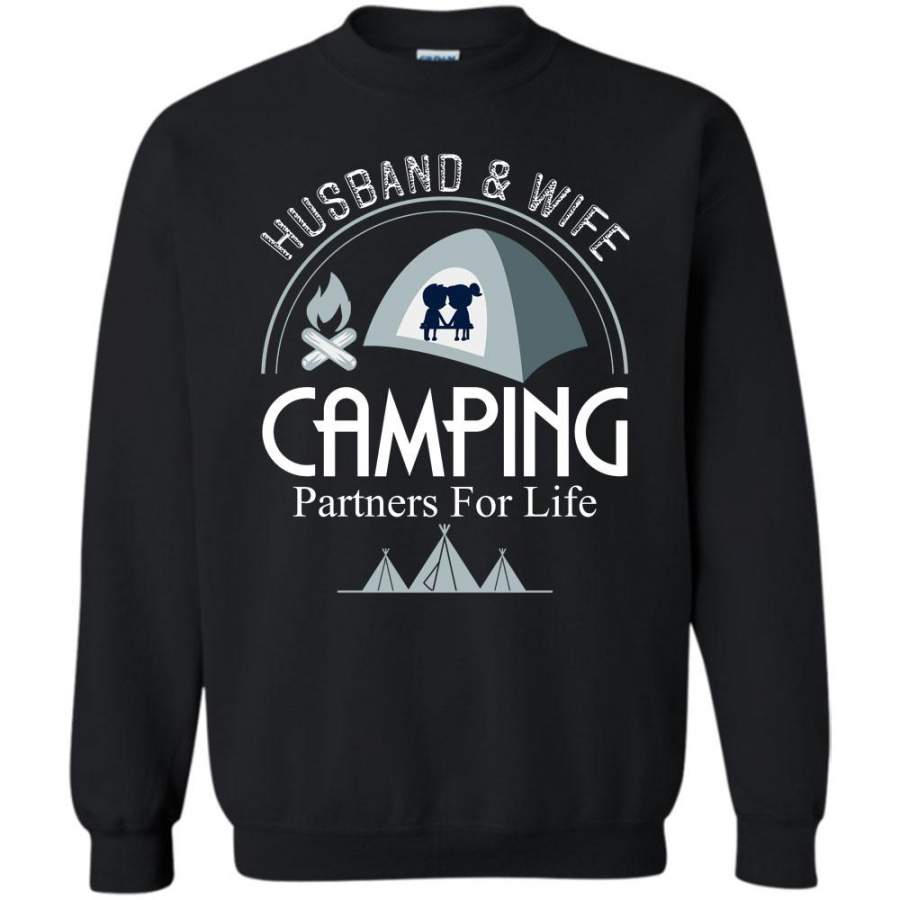 Camping Partners For Life T Shirt, Coolest Camping Couple Sweatshirt